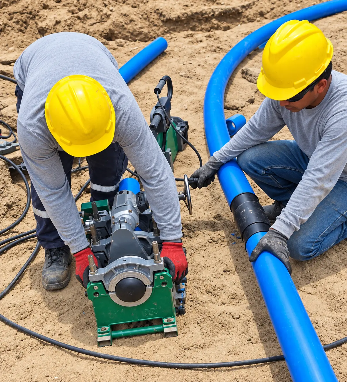 Obra INSTALACIÓN DE TUBERÍA HDPE Y SANEAMIENTO