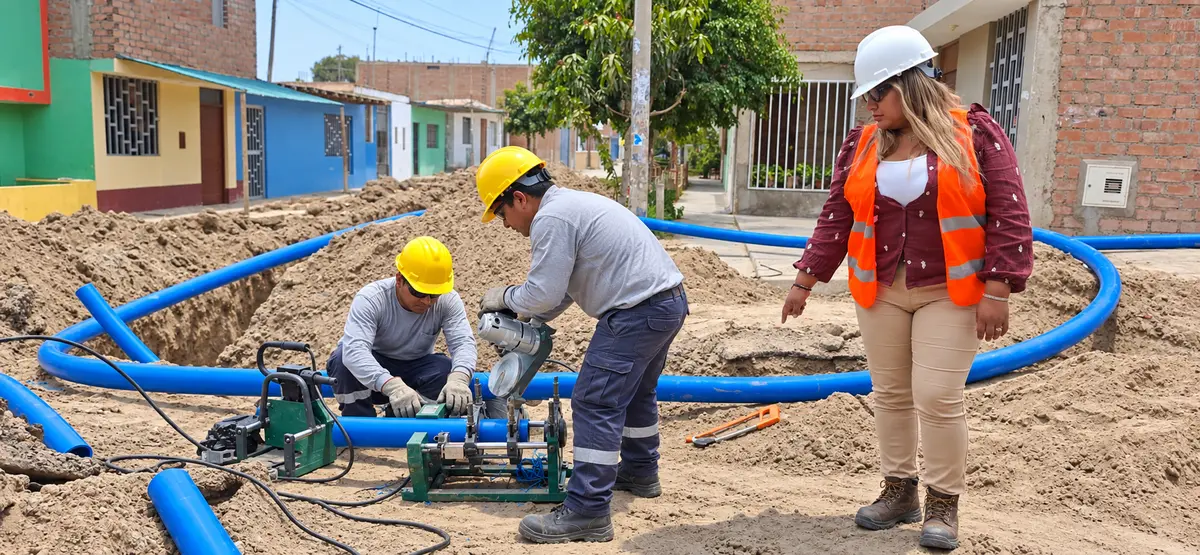 Obra INSTALACIÓN DE TUBERÍA HDPE Y SANEAMIENTO