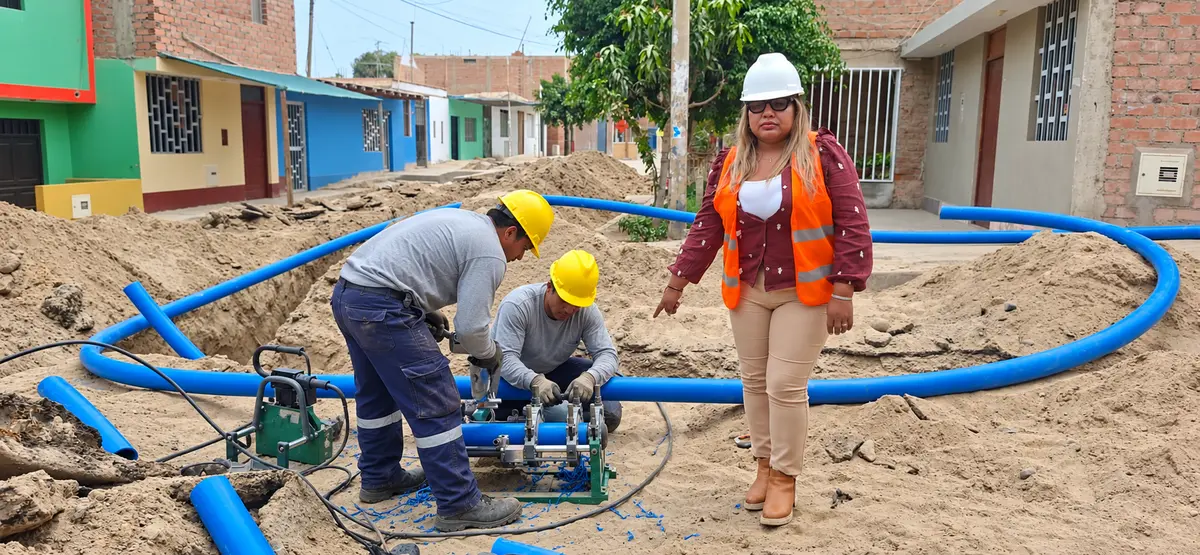 Obra INSTALACIÓN DE TUBERÍA HDPE Y SANEAMIENTO