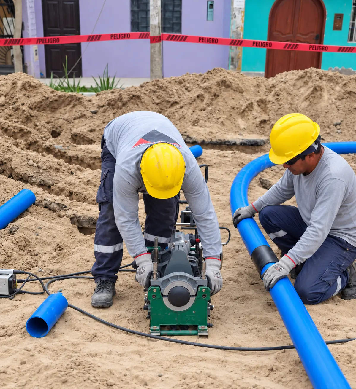 Obra INSTALACIÓN DE TUBERÍA HDPE Y SANEAMIENTO